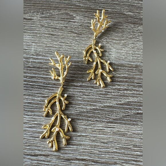 Bohemian drop earrings A577 - Picture 3 of 4